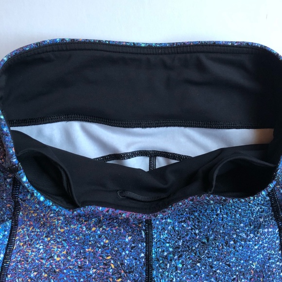 Lululemon Speed Tight V leggings Strive Multi Black size 4 - Picture 8 of 10